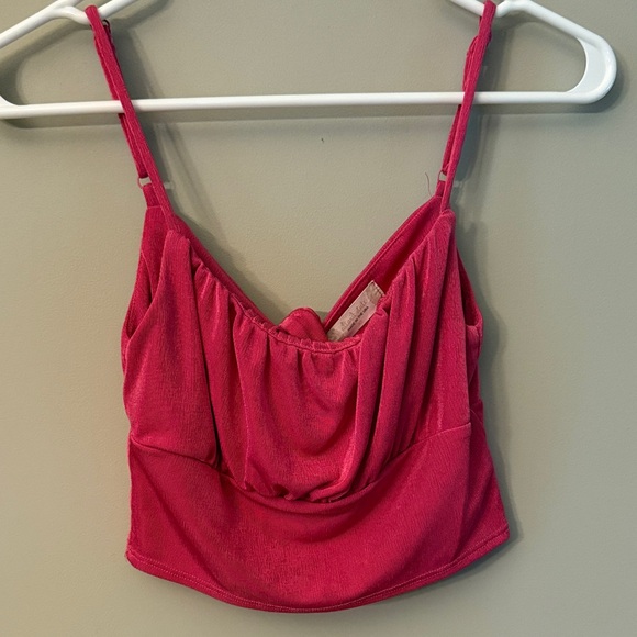 Pink Spaghetti Strap Top - Picture 1 of 3